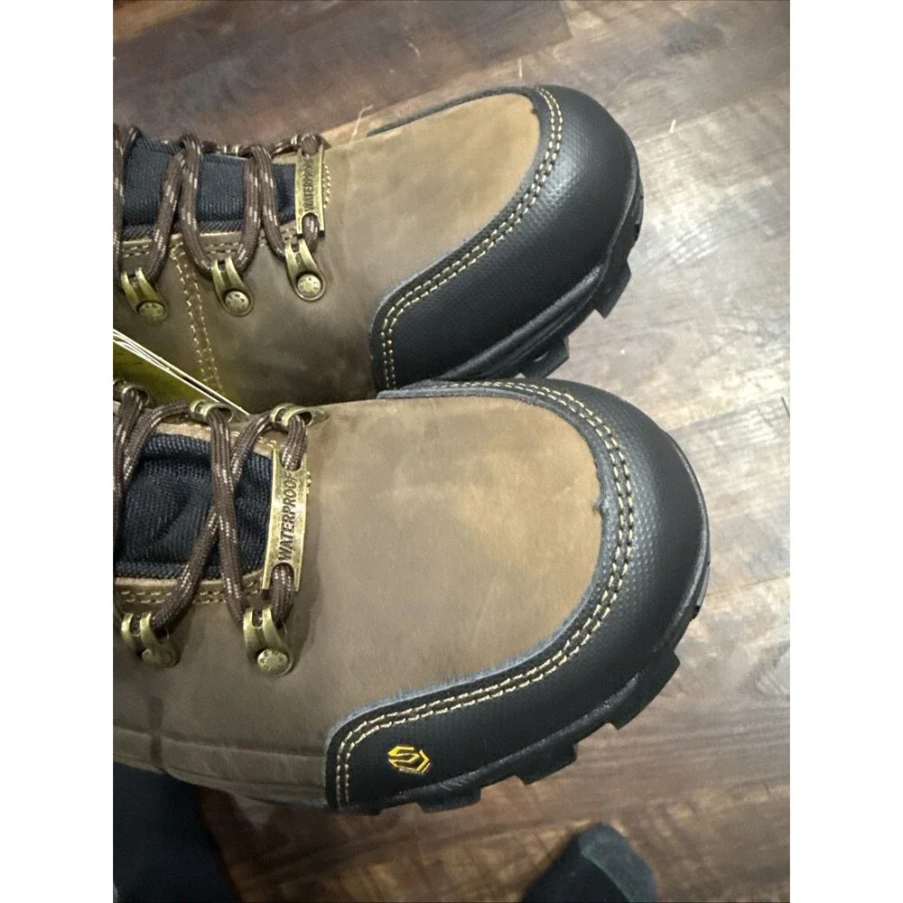 Sureway N629-WP Work Boots Men’s 12 Leather Waterproof Slip-Resistant New